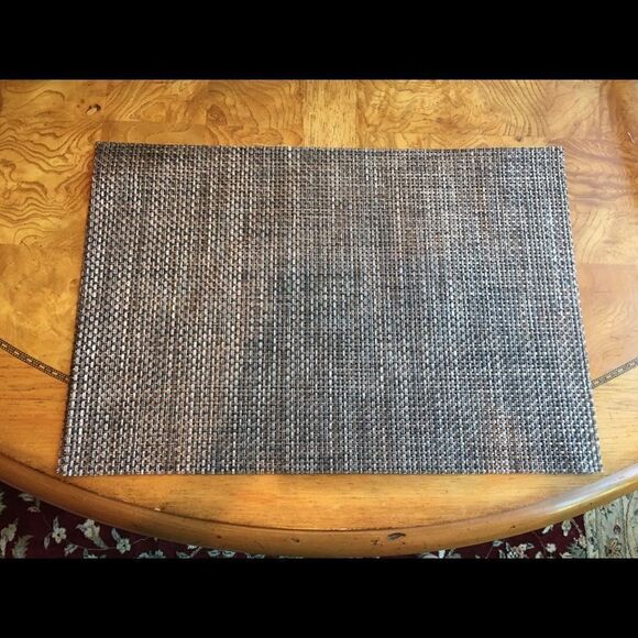 SET OF 6 Placemats! Rattan Weave w Sheen! - Picture 14 of 16